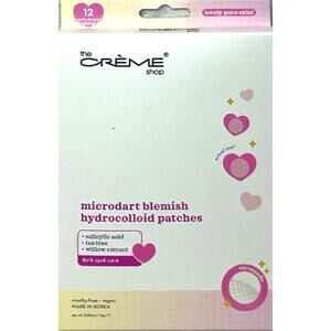 The Creme Shop Microdart Blemish Hydrocolloid Salicylic Acid Patches 12